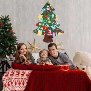 41 pz ornamenti per albero di natale in feltro staccabile da te per bambini, decorazioni regalo - Product Image 5