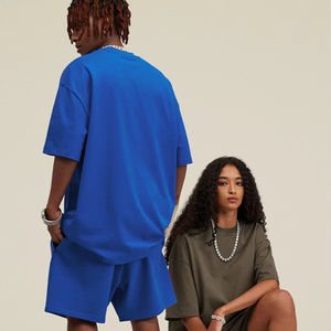 Camisetas de Corte Regular para Hombre y Mujer, Blancas, Estilo Urbano, Monocromáticas, Básicas, de Verano, para Jóvenes, 100% Algodón Tejido - Product Image 3