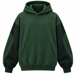 Sudadera con capucha y cremallera completa para hombre, estilo urbano, color liso, transpirable, para invierno, en oferta - Product Image 1