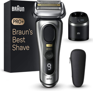 Afeitadora Eléctrica Braun Serie 9 PRO+ para Hombre, 5 Elementos de Afeitado Pro y Recortador de Precisión para Cabello Largo, Centro SmartCare 6 en 1, 9567ccg - Product Image 5