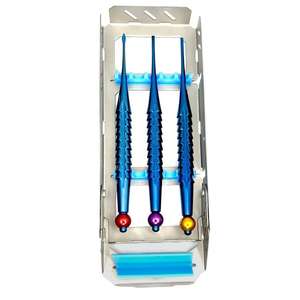 Ensemble de 3 élévateurs luxateurs PDL en acier inoxydable, instruments chirurgicaux dentaires de précision atraumatiques certifiés CE, par Dentavex - Product Image 2