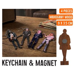 ชุดสินค้า GNR พวงกุญแจ แผ่นรองแก้ว และกล่องสี งานแฮนด์เมด - Product Image 3