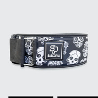Ceintures de musculation à verrouillage rapide pour entraînement CrossFit, design par sublimation, vente en gros OEM/ODM, ceinture de musculation en nylon à verrouillage automatique
