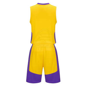 Ropa Deportiva para Exteriores, Material de Poliéster, Alta Calidad, Peso Ligero, Mejor Diseño, Logotipo Personalizado, Uniforme de Baloncesto - Product Image 2