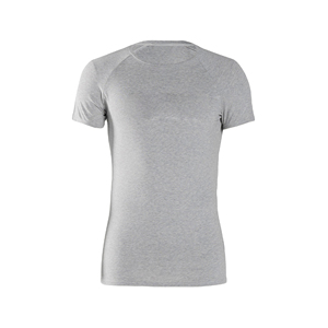 เสื้อยืดออกกำลังกายทรงปกติสำหรับผู้ชาย แขนสั้น ผ้าถัก 100% ผ้าฝ้าย รับสกรีนโลโก้ ออกแบบตัวอักษรได้ แห้งเร็ว ระบายอากาศได้ดี - Product Image 3