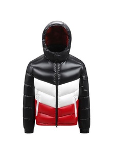 2026 New Arrival Women's Beige Nylon/Cotton Quilted Puffer <b>Jacket</b> with Logo Finished Woven Wholesale Winter Clothing - Product Image 5