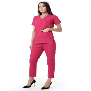 Custom 4 Way Stretch Spandex Nurses Hospital Uniforms Nursing <b>Scrubs</b> Suit Women <b>Scrub</b> <b>Sets</b> - Product Image 5