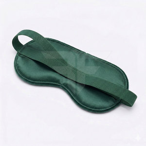 Antifaz de Satén de Lujo para Dormir con Correa Elástica, Venta al Por Mayor, Logotipo OEM Disponible - Product Image 2