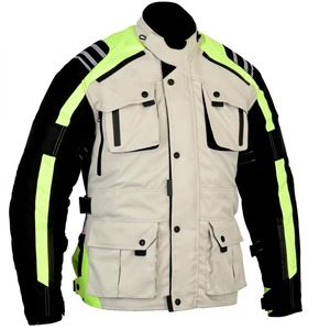 New Design Customizable High Quality Men's Cardura Jacket Polyester Nylon Stand Collar Solid Color Streetwear Windproof - Product Image 6