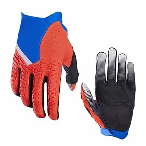 Gants de motocross unisexes robustes et respirants à doigts entiers avec impression personnalisable pour les sports moto en plein air - Product Image 1