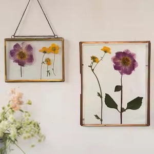 Exclusive Metal Glass Photo <b>Frame</b> Wall Mounted <b>Picture</b> Holder Interior Home Decor - Product Image 4