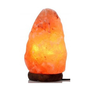 Hermosa Lámpara de Sal Blanca del Himalaya con Textura de Piedra Natural, un Acento Decorativo para Colecciones de Interiores Minimalistas - Product Image 5