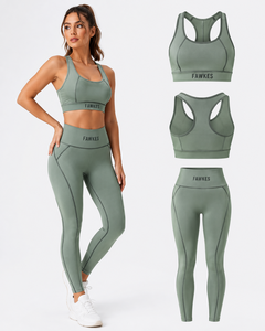 Nouveaux ensembles de yoga tendance 2026 – Tenues de sport pour femmes de qualité supérieure – Ensembles d'entraînement pour femmes à bon prix – Vêtements de gym pour femmes – Ensembles de yoga OEM - Product Image 3