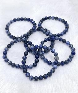 Indian Exporter of Authentic Certified Sphatik <b>Clear</b> <b>Quartz</b> <b>Bracelet</b> 8 mm Stone Spiritual Jewelry Available At Reasonable Price - Product Image 4