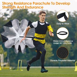 Set di Attrezzature per Allenamento di Velocità e Agilità per Principianti Professionisti, Include Scala da 6 Metri, Coni, Paracadute, Picchetti e Ostacoli - Product Image 5