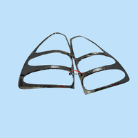 Couvercle de feu arrière chromé pour Prado FJ120 2003-2009 Kit de décoration d'accessoires automobiles de luxe sport 4x4 accessoires de véhicules automobiles