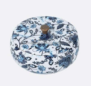 Caja de Roti con estampado floral artesanal con tapa Madera pulida Recuerdo náutico y estilo amor - Product Image 4