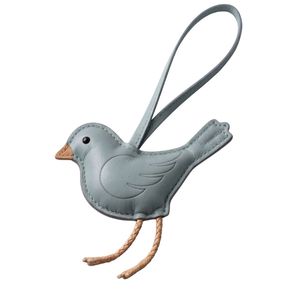 <b>Custom</b> Logo Soft PU Leather JR Brand <b>Keychain</b> for Boutique Gift Shops - Product Image 1