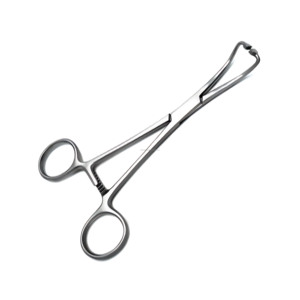 High Quality Stainless Steel Peers Towel <b>Clamp</b> Non-Perforating 5.75" (14.5cm) CE & ISO Certified Wholesale Best Supplier - Product Image 1