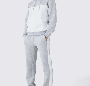 Men Custom Cotton Tracksuit Hoodie Sweatshirt and Track <b>Pants</b> Sportswear Casual Outfit Set - Product Image 4