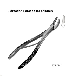 Forceps d'extraction ergonomiques pour enfants, modèle anglais, en acier inoxydable, par Roboz Tech Pakistan - Product Image 4