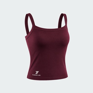 Débardeur côtelé vintage respirant et tendance pour femme, ajusté, avec design et étiquetage personnalisés, 100 % coton - Product Image 4