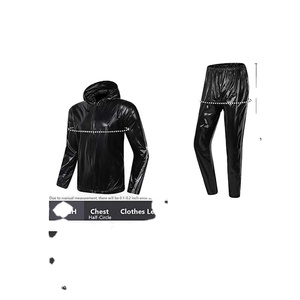 Traje de sauna personalizado de moda gimnasio Fitness hogar para mujeres pérdida de peso-Material de fibra de poliéster - Product Image 2