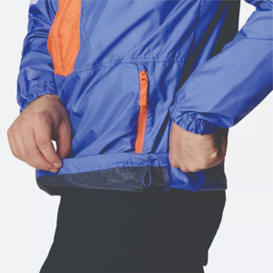 Sudadera con capucha impermeable con cremallera para hombre, de alta calidad, con logotipo personalizado, talla grande - Product Image 5