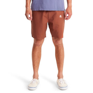 Pantalones Cortos Bermuda para Hombre, Color Gris Oscuro, Sin Tejido, con Logotipo Frontal, Bolsillos de Secado Rápido, Estilo Casual, Cordón Ajustable, Poliéster/Algodón - Product Image 1