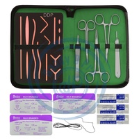 Kit d'entraînement complet à la suture chirurgicale avec coussin de suture cutanée pour étudiants en médecine DADDY D PRO