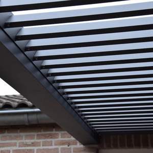 ระบบหลังคาเพอร์โกลาอะลูมิเนียม |   โครงสร้างกลางแจ้งป้องกันสนิมสำหรับสวนและวิลล่า CNW ALUMINUM VIETNAM - Product Image 2