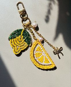 Traditional Embroidery Beaded Handmade Classic Ethnic Floral Wedding <b>Keychain</b> Luxury Design Eco-Friendly MD HANDICRAFTS Key Ring - Product Image 6