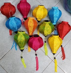 Vente en gros de lanterne en bambou vietnamienne pour la décoration de fête et de mariage/Vente en gros de lanterne en soie pour la décoration de festival prix bon marché - Product Image 6