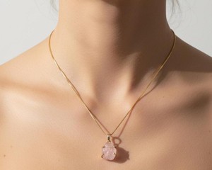 Rose Quartz Pendant Necklace Natural <b>Pink</b> Crystal Gemstone Handmade Silver Jewelry <b>Healing</b> Stone Boho Women Gift - Product Image 6