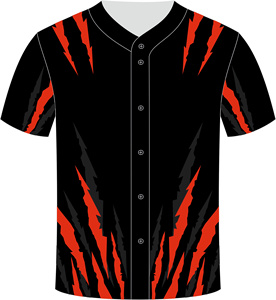 Venta al por mayor de fábrica 2026: Camiseta de béisbol cosida de gran venta con número y nombre sublimados, que absorbe la humedad, con logo personalizado impreso en poliéster. - Product Image 3