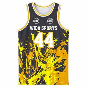 Nuevo Conjunto de Uniforme de Baloncesto Personalizado para Clubes, Academias y Escuelas, Jersey y Pantalones Cortos Sublimados, Ropa Deportiva - Product Image 2