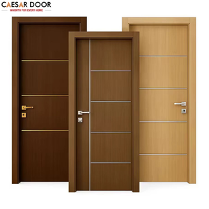 Puerta de Madera Sólida de Lujo con Acabado Impermeable, Apertura Lateral, Diseño Moderno para Apartamentos, Garantía de 3 Años, Origen Da Nang - Product Image 2