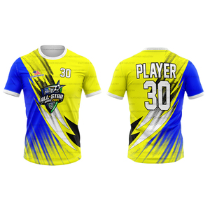 Tenues de football 7v7 en gros, vêtements de match, uniformes d'équipe 7 sur 7, uniformes de compression légers, uniformes personnalisés avec drapeau, service OEM, meilleure qualité - Product Image 2