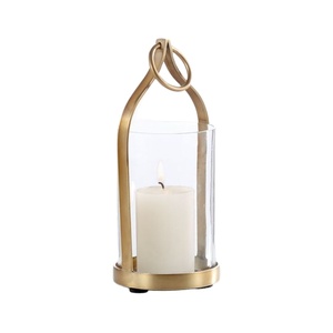 Lanterne en verre de qualité supérieure la plus vendue bougeoir centre de table bougeoir décoratif de haute qualité - Product Image 1