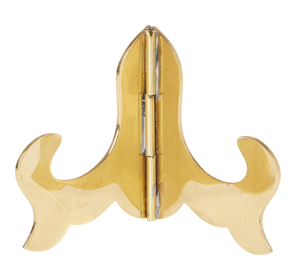 Precio al por mayor, alta calidad, marco de latón pulido dorado para platos, soporte para fotos, plato decorativo cuadrado usado - Product Image 3