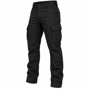 Pantalones de Guardia de Seguridad Personalizados para Hombre, Pantalones de Trabajo Industriales, Pantalones con Bolsillos Tipo Cargo, Color Sólido, Uniformes de Guardia Personalizados para Hombre - Product Image 5