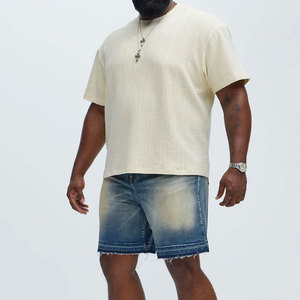 Pantalones Cortos de Mezclilla para Hombre, Cómodos y Juveniles, con Logotipo Personalizado, Casuales, de Alta Calidad, Simples, de Algodón - Product Image 4
