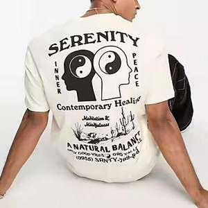 Meilleure vente T-shirt décontracté à manches courtes pour hommes 100% coton Conception à col rond respirant à séchage rapide 200 grammes Motif solide pour adultes - Product Image 4