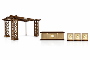 Mostrador para Bodas Majestic Royal Feast Showcase - Product Image 6