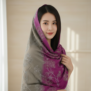 Elegant Merino <b>Wool</b> Stoles for Women Designer Winter <b>Wool</b> <b>Wrap</b> Soft Warm Scarf Swarovski Crystals Traditional Scarves Shawls - Product Image 2