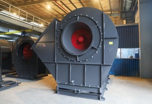 Ventilador Centrífugo CPL-7-NoI de Acero SS400 con Transmisión por Correa para Extracción de Polvo Industrial, Tipo AC, Funcionamiento Estable para Fábrica - Product Image 2