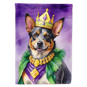 Ganado australiano perro rey Mardi Gras Multicolor jardín bandera decorativa buzón Patio Banner para patio césped ilustraciones para flor - Product Image 1