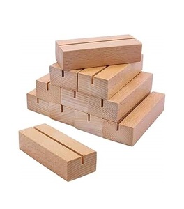 India Manufacturer <b>Table</b> Ware <b>Card</b> Box Amazing Quality <b>Table</b> Decorative Office Home Hotel Desk Top Wood And Logo <b>Card</b> Holder - Product Image 1