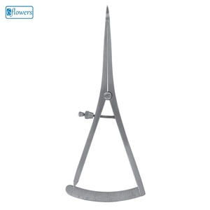 Compas chirurgical Castroviejo 6 fleurs, instrument de précision pour des mesures précises en chirurgie, classe I, certifié CE - Product Image 1