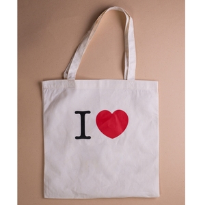 Impression de la terre de l'exportateur indien 100% sacs à provisions en coton cardé recyclé longue conception moderne toile personnalisée unie en gros - Product Image 1